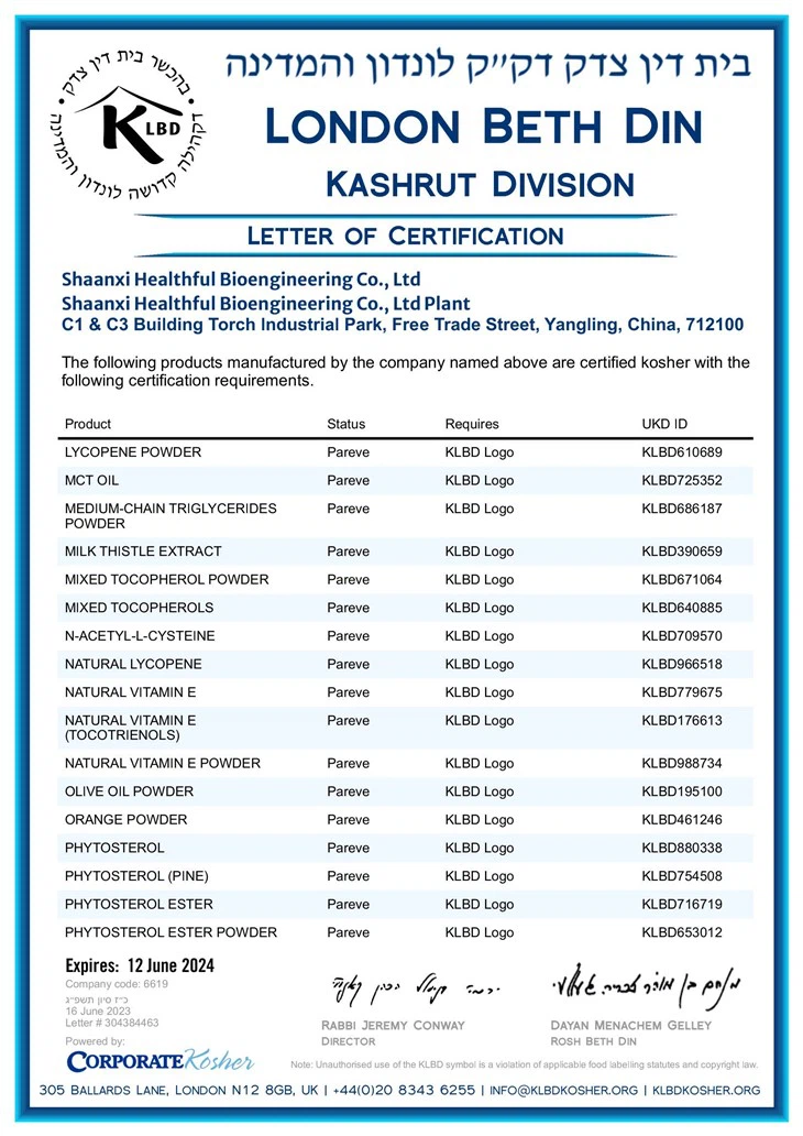 Natural Vitamin E Tocotrienols